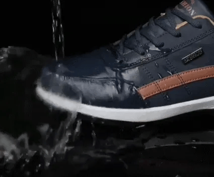 🔥Desconto de 50% por tempo limitado - Não perca! - Fabricados em Itália, sapatos ortopédicos macios, confortáveis e luxuosos em pele escovada para o alívio da dor nos pés.