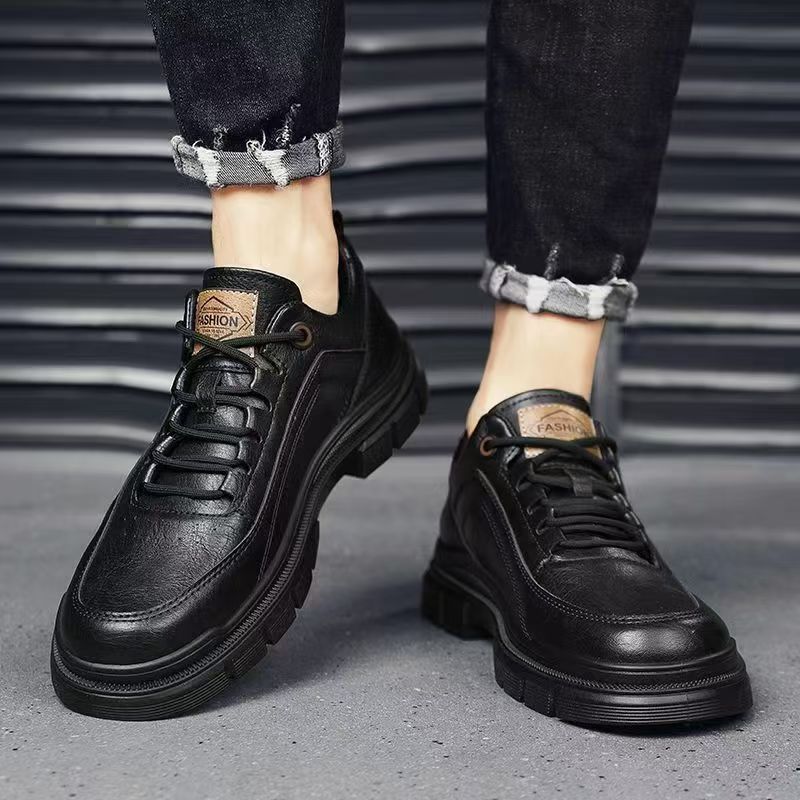 ⏰Hoje com 50% de desconto✅Sapatos em pele de alta qualidade - Alivia as dores nas articulações 👞 Caminhada confortável