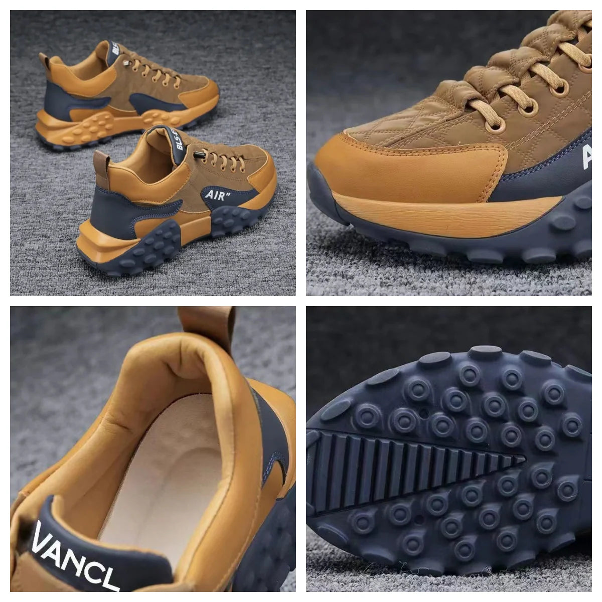 🔥Novo produto no mercado, metade do preço por tempo limitado hoje Design ergonómico, excelente absorção de impacto, correção da marcha