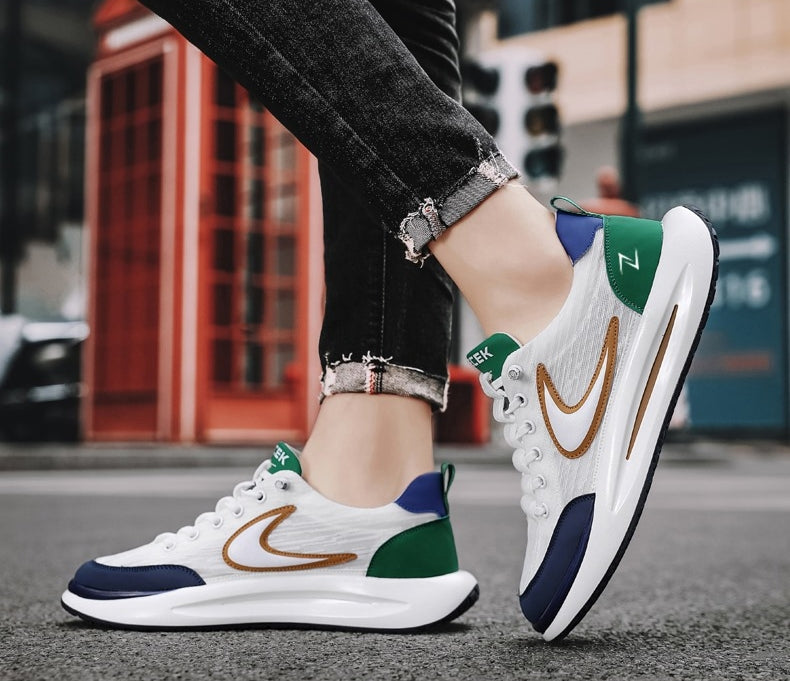 Sapatos casuais para homem e mulher, sem atacadores👟, com excelente absorção de impacto, ideais para caminhar confortavelmente durante todo o dia.