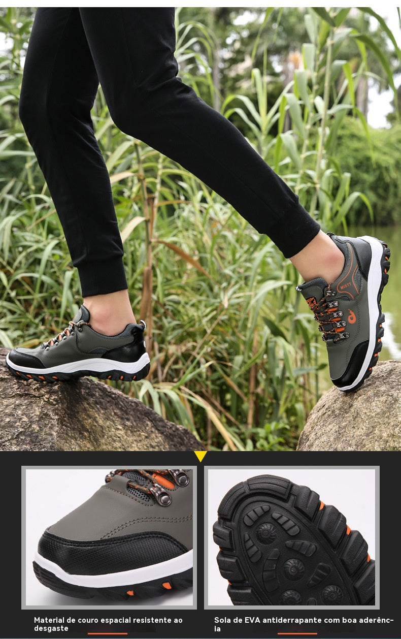 🔥50% de desconto hoje!⏰ Calçado casual para caminhadas👞 Leve e respirável - Confortável e sem dor - Design ergonómico