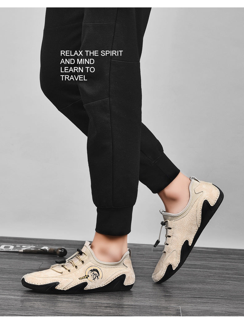 🔥Oferta por tempo limitado com 50% de desconto, não perca!🔥Sapatos italianos elegantes e confortáveis, feitos à mão em pele genuína✅O suporte para as mãos facilita a caminhada