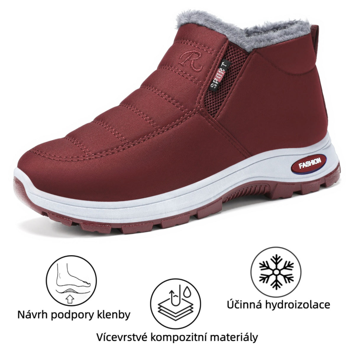 taconver® - Calçado ortopédico ergonómico de inverno para dores nos pés, joelhos e costas - Unissexo