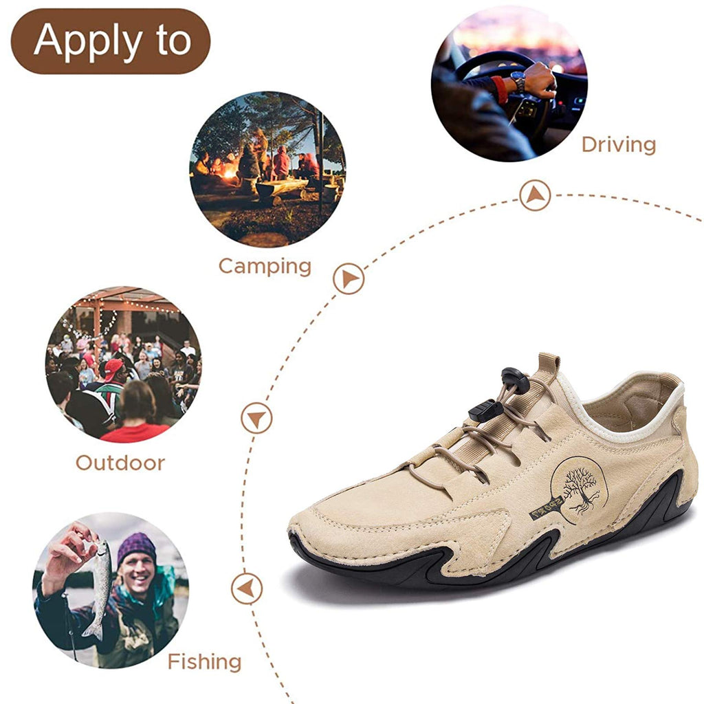 🔥Oferta por tempo limitado com 50% de desconto, não perca!🔥Sapatos italianos elegantes e confortáveis, feitos à mão em pele genuína✅O suporte para as mãos facilita a caminhada