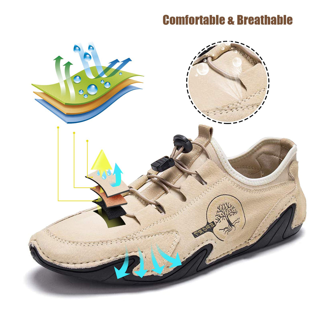 🔥Oferta por tempo limitado com 50% de desconto, não perca!🔥Sapatos italianos elegantes e confortáveis, feitos à mão em pele genuína✅O suporte para as mãos facilita a caminhada