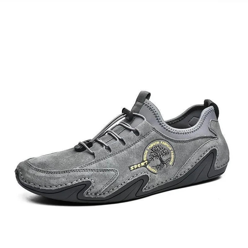 🔥Oferta por tempo limitado com 50% de desconto, não perca!🔥Sapatos italianos elegantes e confortáveis, feitos à mão em pele genuína✅O suporte para as mãos facilita a caminhada