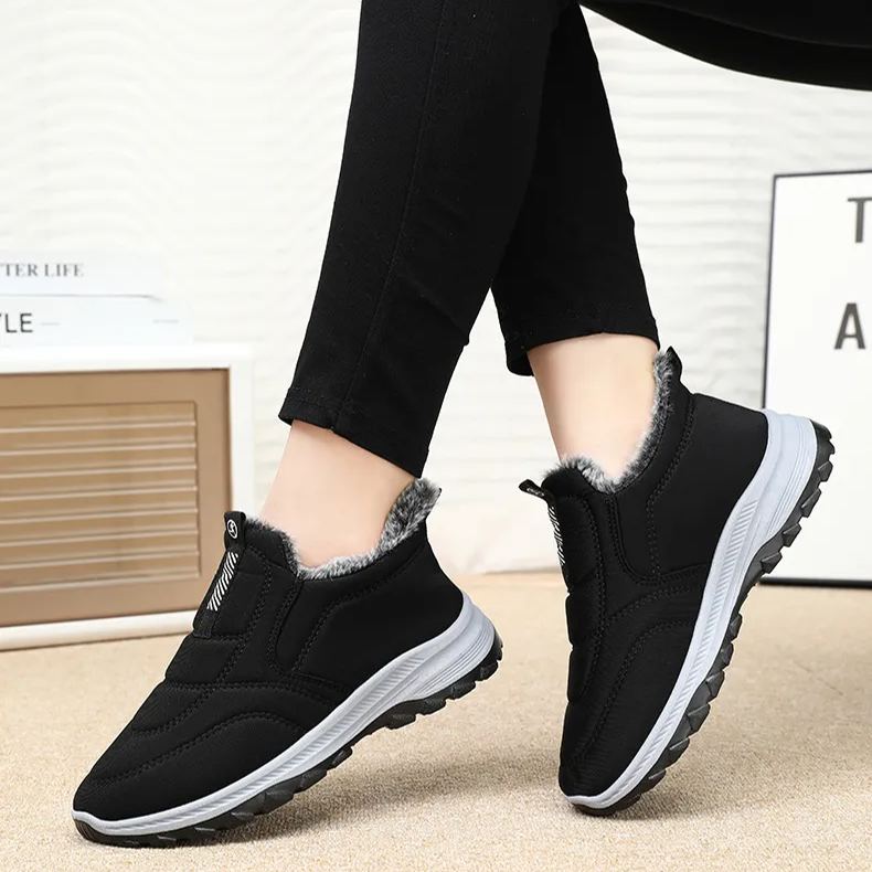 🔥HOJE 50% DESCONTO - NÃO PERCA ⏰ - Sapatos ortopédicos de inverno macios e confortáveis, feitos de camurça italiana de uma marca de luxo (suporte - alívio da dor nos pés)