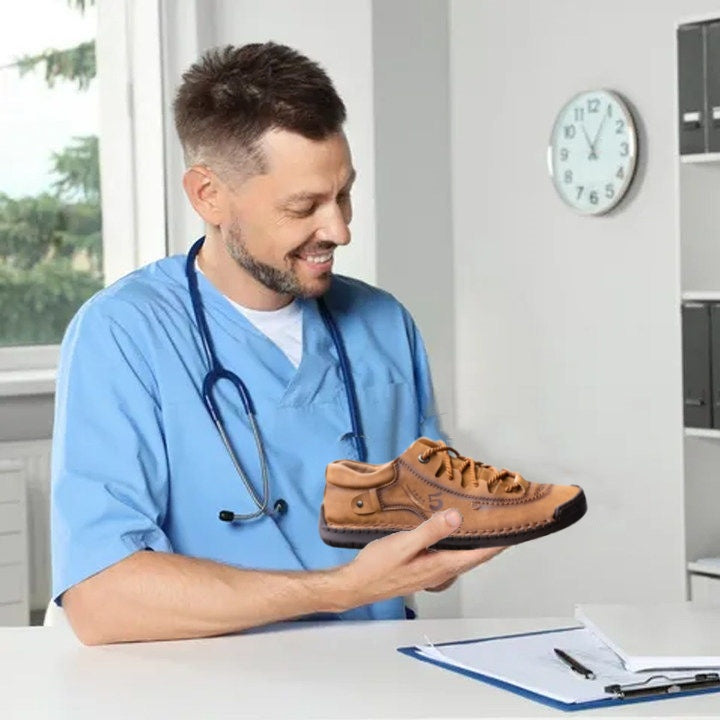 Calçado ortopédico Taconver®: Concebido ergonomicamente para aliviar as dores nas costas, nos pés e nas articulações.