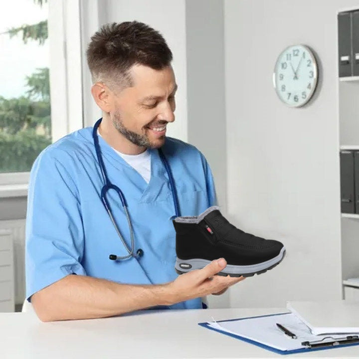 taconver® - Calçado ortopédico ergonómico de inverno para dores nos pés, joelhos e costas - Unissexo