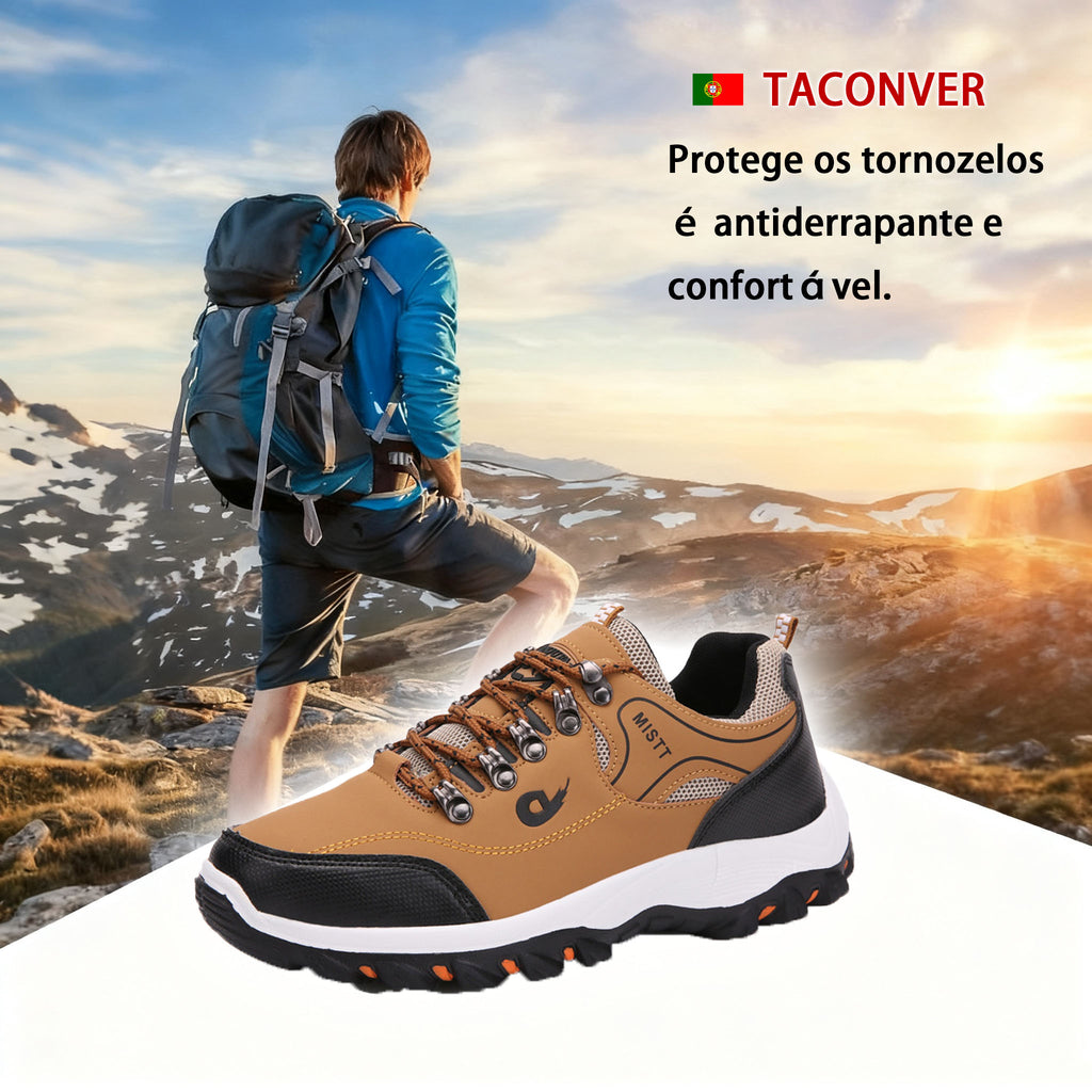 🔥50% de desconto hoje!⏰ Calçado casual para caminhadas👞 Leve e respirável - Confortável e sem dor - Design ergonómico